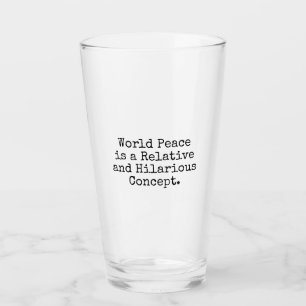 World Peace the Glass