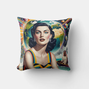 World Peace Throw Pillow