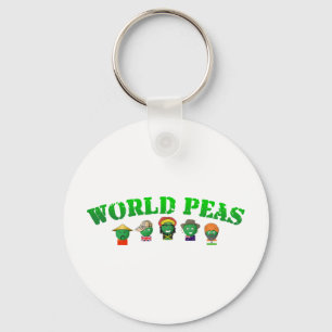 World Peas Keychain