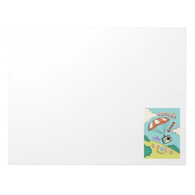 World Photography Day Notepad (Front)
