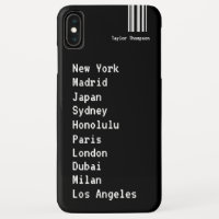World Places Travel Inspired Custom