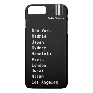 World Places Travel Inspired Custom Case-Mate iPhone Case