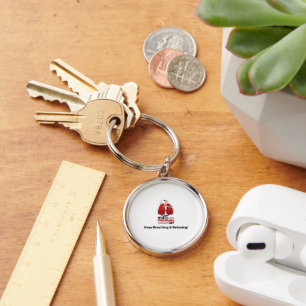 World Pneumonia Day - Keep Breathing  Keychain