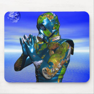 World Pollution Mouse Pad