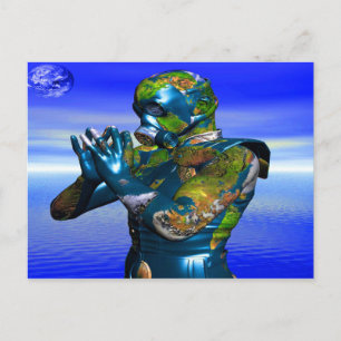 World Pollution Postcard