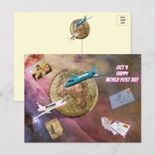 World Post Day Postcard (Oct 9)