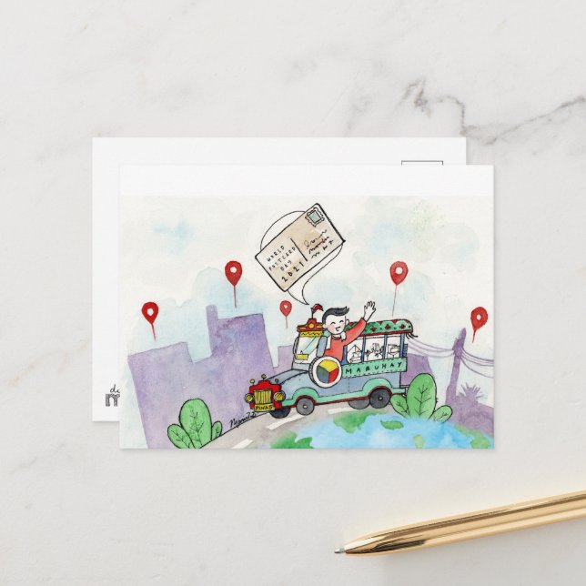 World Postcard Day 2021 (Front/Back In Situ)