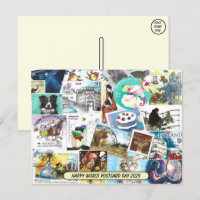 World Postcard Day - Misc Postage Stamps Postcard
