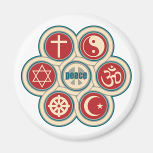 World Religious Peace Magnet
