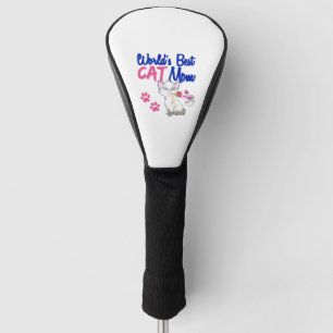 World s Best Cat Mom Golf Head Cover