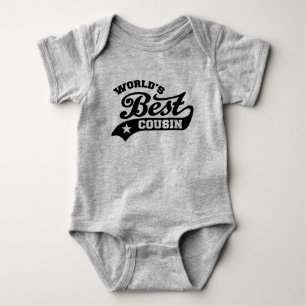 World’s Best Cousin Baby Bodysuit