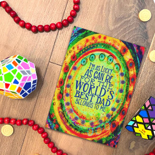 “World’s Best Dad Belongs to Me!” Inspirivity Card