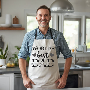 World’s Best Dad Personalized Apron