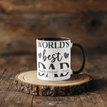 World’s Best Dad Personalized Mug
