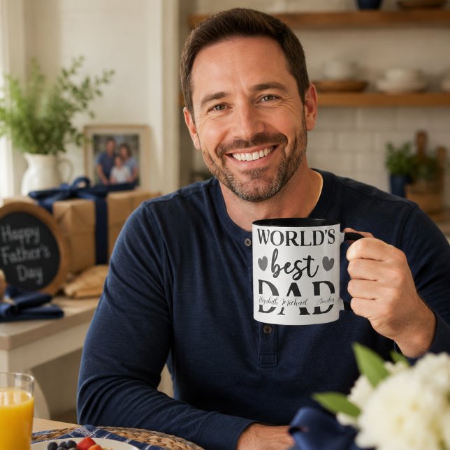 World’s Best Dad Personalized Mug (Creator Uploaded)
