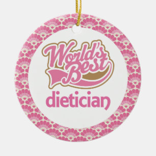 World’s Best Dietician Gift Ornament