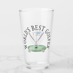 World’s Best Golfer Glass