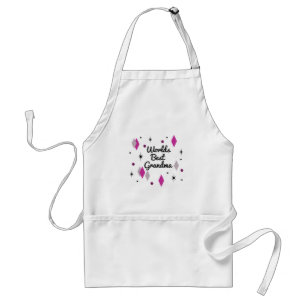 World’s Best Grandma Midcentury Standard Apron