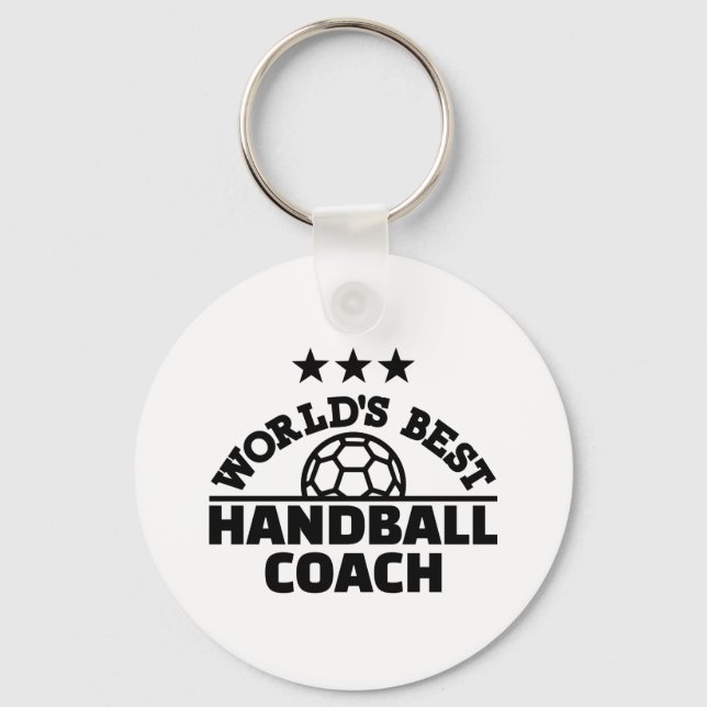 World’s best Handball coach Keychain (Front)