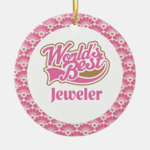 World’s Best Jeweller Gift Ornament
