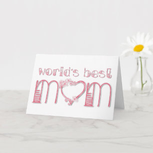 World’s Best Mom Card