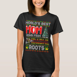World’s Best Mom Grown Zimbabwe Christmas Gift T-Shirt
