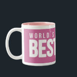 World´s Best Mum Mug<br><div class="desc">World´s Best Mum Mug. A small pressent for the best mum of the world</div>