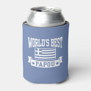 World’s Best Papou Can Cooler