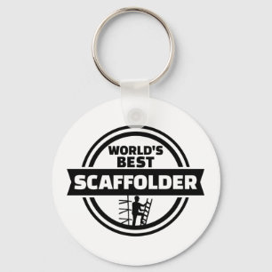 World’s best scaffolder keychain