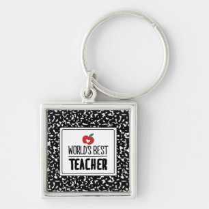 World’s Best Teacher Appreciation Teacher Day Keychain