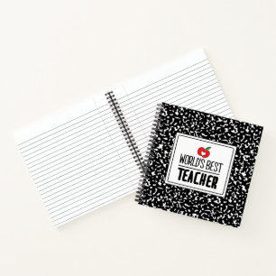 World’s Best Teacher Appreciation Teacher Day Notebook