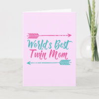 World’s Best Twin Mom Pretty Mother’s Day