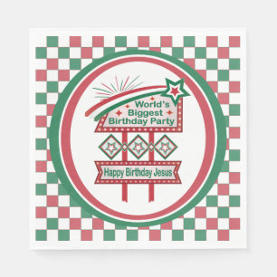 World’s Biggest Birthday Party Marquee Napkin