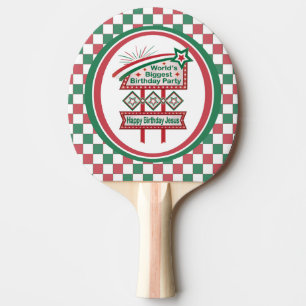 World’s Biggest Birthday Party Marquee Ping Pong Paddle