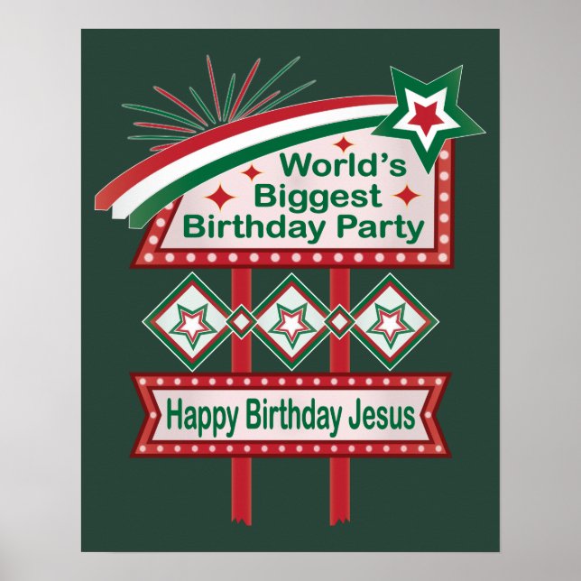 World’s Biggest Birthday Party Marquee Poster (Front)