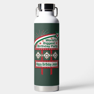 World’s Biggest Birthday Party Marquee Water Bottle