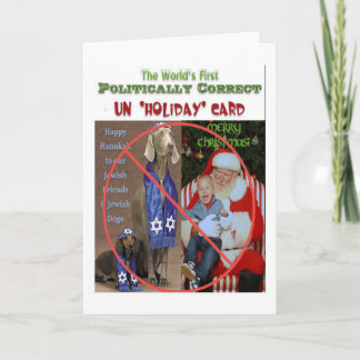 World’s First Politically Correct Un-‘Holiday’ Car Holiday Card