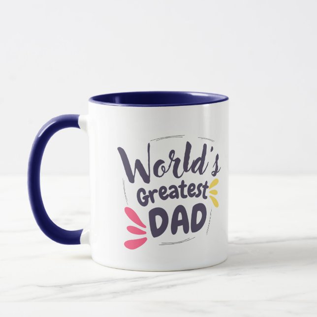 World’s Greatest Dad Coffee Mug  (Left)