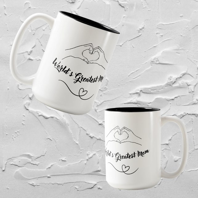 World’s Greatest Mom design Gift Mug  (Creator Uploaded)