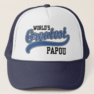 World’s Greatest Papou Trucker Hat