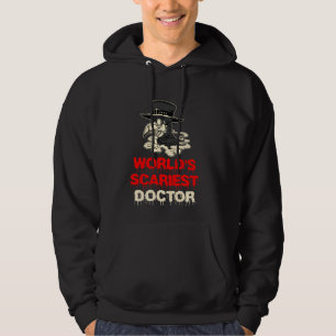 World S Scariest Doctor Plague Halloween Costume L Hoodie