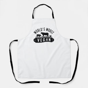World’s Worst Vegan Apron