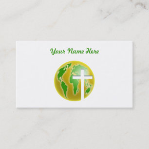 World Salvation, Your Name Here Business Card