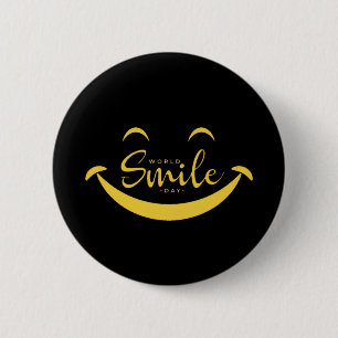 World Smile Day Button