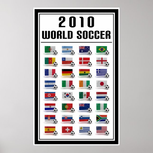 World Soccer Poster (Front)