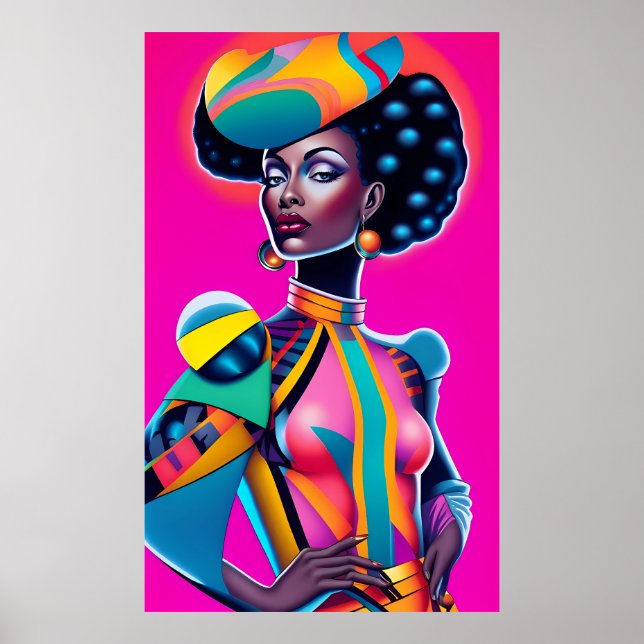 World Staged Composure Ken Gauge Art Poster (Front)