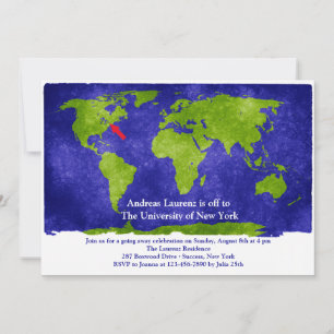 World Studies Graduation/Going Away Party Invites