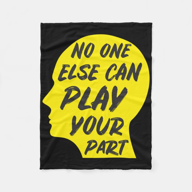 World Suicide Prevention Awareness Day Yellow 1  Fleece Blanket (Front)