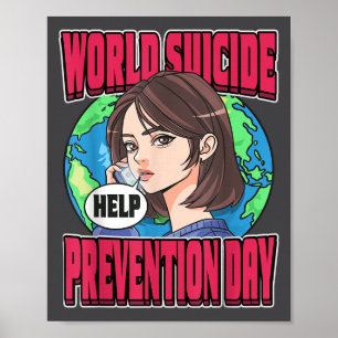 World Suicide Prevention Day Awareness September 1 Poster