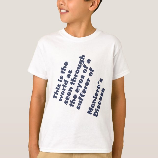 world through eyes T-Shirt (Front)